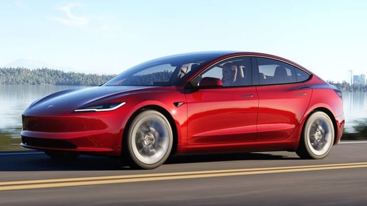 Tesla Model 3 Two Year 24 Month Lease